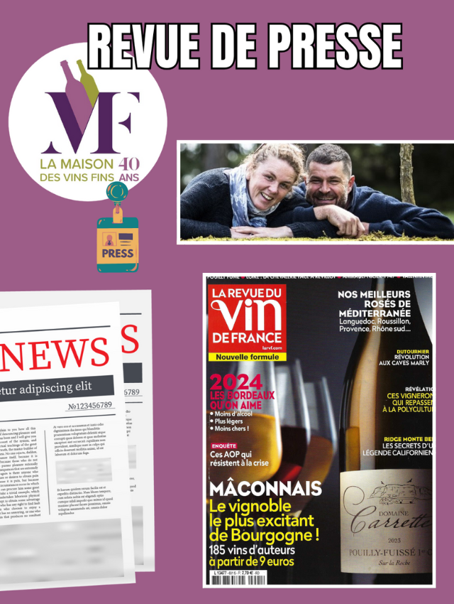 Nicolas Maillet (Mâcon) à l'honneur dans la Revue des Vins de France Nicolas Maillet (Mâcon) à l'honneur dans la Revue des Vins de France