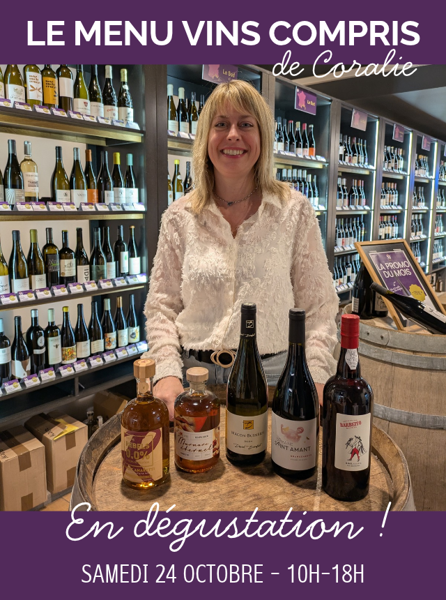 Le menu vins compris de Coralie | Saveurs d'automne Le menu vins compris de Coralie | Saveurs d'automne